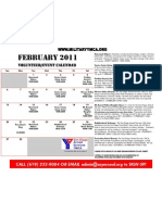 February 2011 Volunteer Calendar