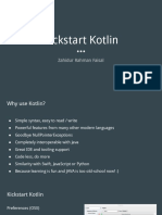 Kickstart Kotlin