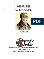 Saint-Simon, Henri de - Reader