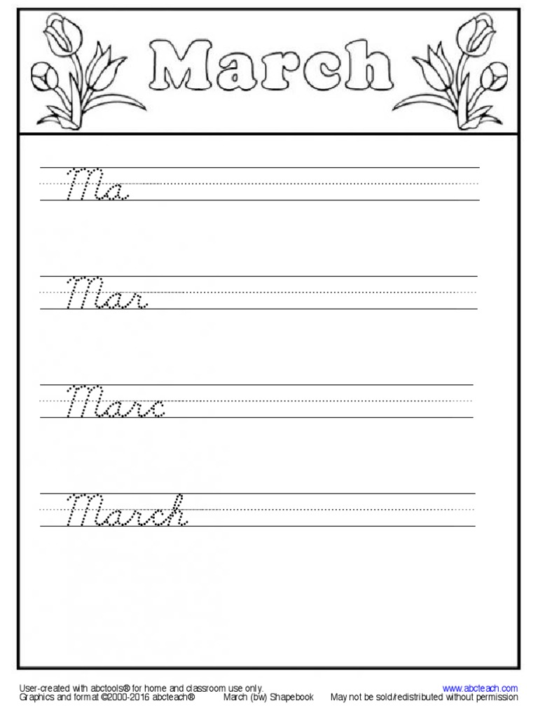 Ma - Mar - Marc - March | PDF | Career & Growth