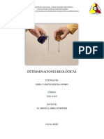 Determinaciones Reológicas PDF