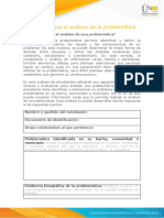 Formato Análisis de La Problemática - Etapa 2 - Orientación Formativa