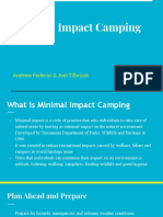 Minimal Impact Camping