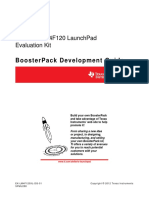 Stellaris Lm4F120 Launchpad Evaluation Kit: Boosterpack Development Guide