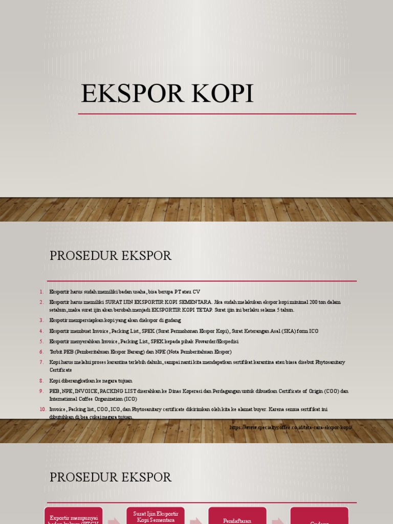 Prosedur Ekspor Pdf