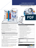 F1 - 30 Fluid Properties Apparatus - Datasheet