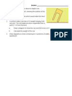 3.2 - Centre of Mass Student