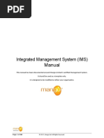 Integrated Management System (IMS) Manual