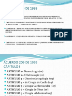Acuerdo 209 de 1999 Diapositivas