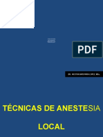 Tecnicas de Anestesia