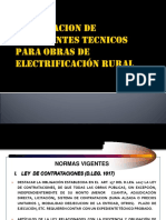 ELABORACION DE EXPEDIENTES TECNICOS DE ELECTRIFICACION RURAL
