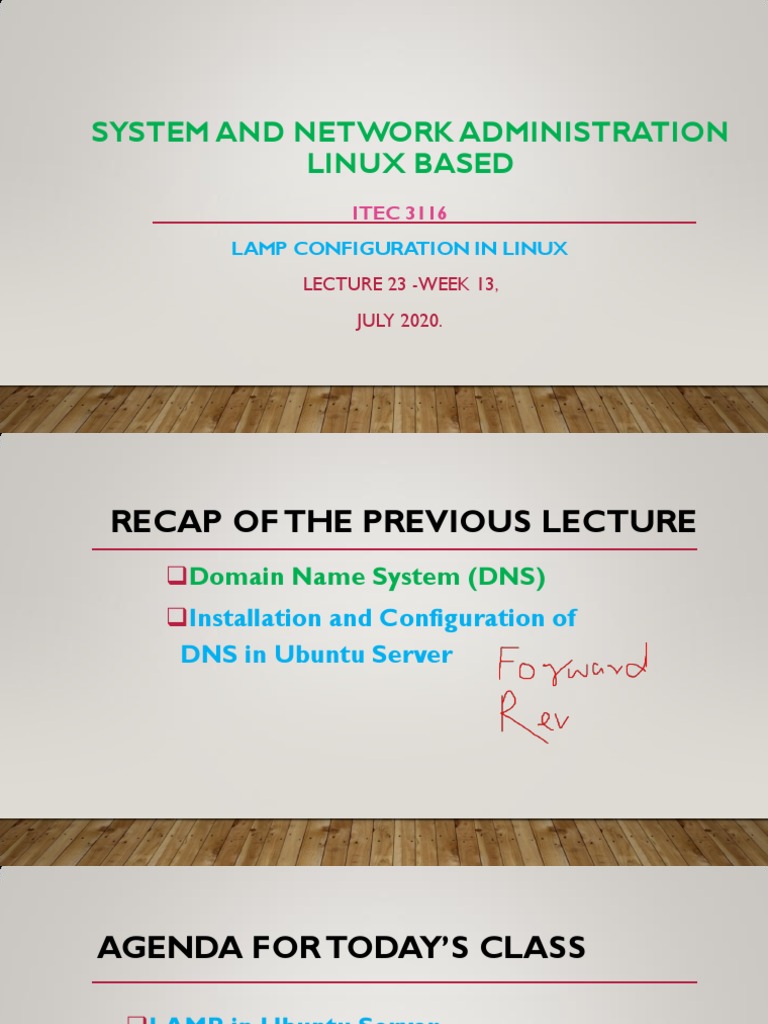 LAMP Configuration on Ubuntu Server | PDF | Web Server | Internet & Web