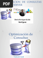 Optimización de La Base Datos PDF | PDF | Bases de datos | Datos