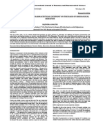 Selection of Pectin As Pharmaceutical Excepient On The Basis of Rheological Behavior