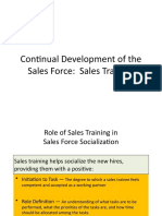 Sales Force Training