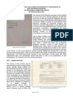 Advertisement and Other Supplements To The Journal and Publications of The Philatelic Literature Society