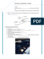 Asteroids, Meteoroids and Comets