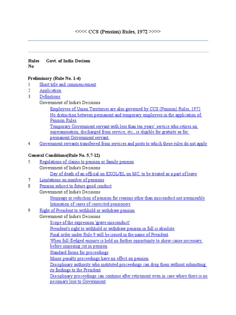 CENTRAL CIVIL SERVICES PENSION RULES 1972 DOWNLOAD intelligence overview