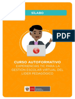 Silabo Experiencia Tic PDF