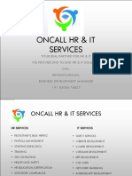 OnCall HR&IT Services IT27082020