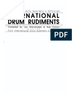 PAS International Drum Rudiments