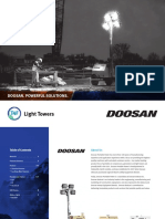 Light Towers: Doosan. Powerful Solutions