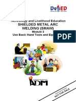 Shielded Metal Arc Welding (Smaw) : Technology and Livelihood Education