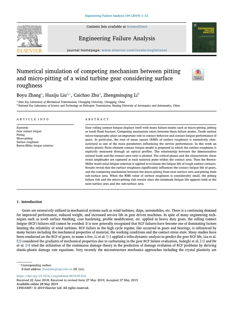 Engineering Failure Analysis: Sciencedirect | PDF | Deformation ...