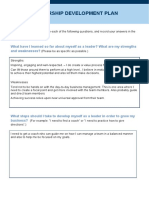 Leadership Development Plan: What Have I Learned So Far About Myself As A Leader? What Are My Strengths and Weaknesses?