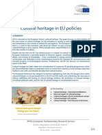 Cultural Heritage in Eu Policies - Briefing PDF