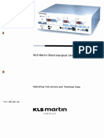 KLS Martin ME-400 ESU - User manual