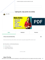 Do Data Entry, Typing Job, Copy Paste Accurately by Your - Lady PDF