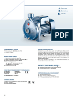 CP Centrifugal Pumps for Clean Water Applications