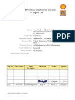 The Shell Petroleum Development Company of Nigeria LTD.: Project Assa North - Ohaji South Project: Engineering