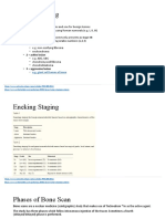 Eneking Staging: - E.G. Giant Cell Tumor of Bone