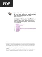 ESA Endeca Load Balancing Best Practices