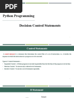 02 Decision Control Statements