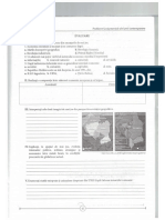 Geografie - Probleme Fundamentale Ale Lumii Contemporane - Evaluare