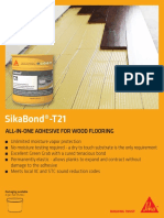 Sikabond®-T21: All-In-One Adhesive For Wood Flooring