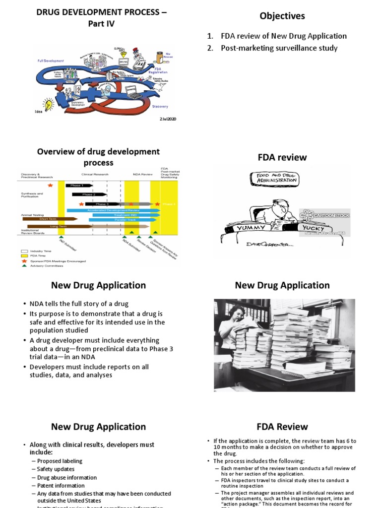 FDA Review of New Drug Applications | PDF | Drug Development | Food And ...