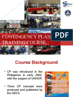 Contingency Planning Training Course Guide