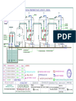 Iron Removal Treatment Plant Flow Diagram