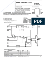 Linear Integrated Circuit: Current Mode PWM Controller