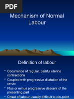 Mechanism of Normal Labour