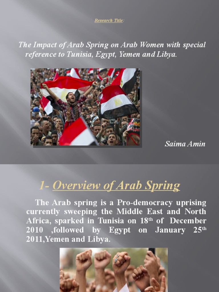 Arab Spring's Impact on Women in MENA | PDF | Arab Spring | Public Sphere