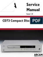 CD73 Compact Disc Player: Service Manual