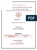 Jss Academy of Technical Education: Multithreading