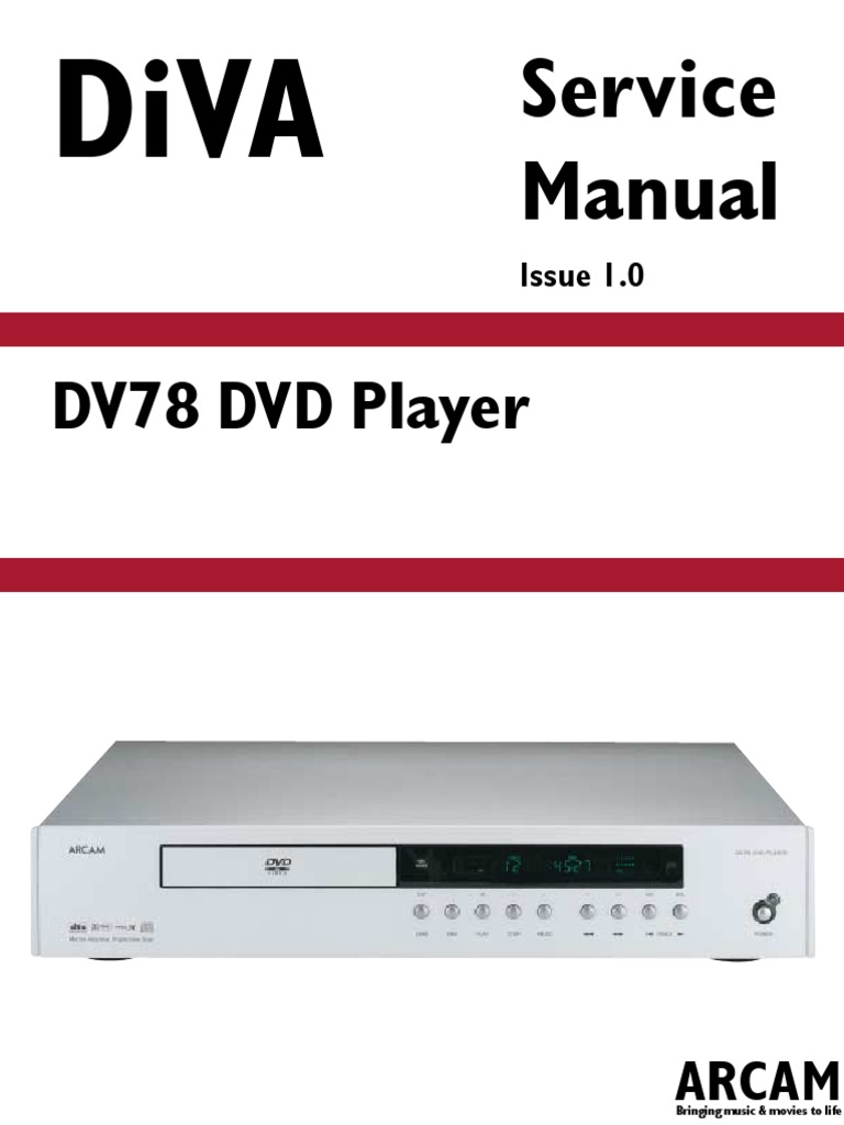vertrekken pakket Toevlucht Arcam Dv78 Diva SM | PDF | Power Supply | Flash Memory