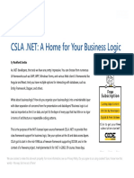 CSLA .NET - A Ho Me For Your Business Logic