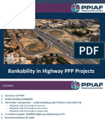 Bankability in Highway PPP Projects